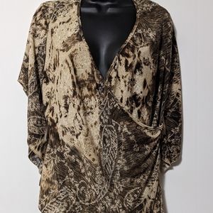 Women's Zoey Beth Short Sleeve Top Size 1X